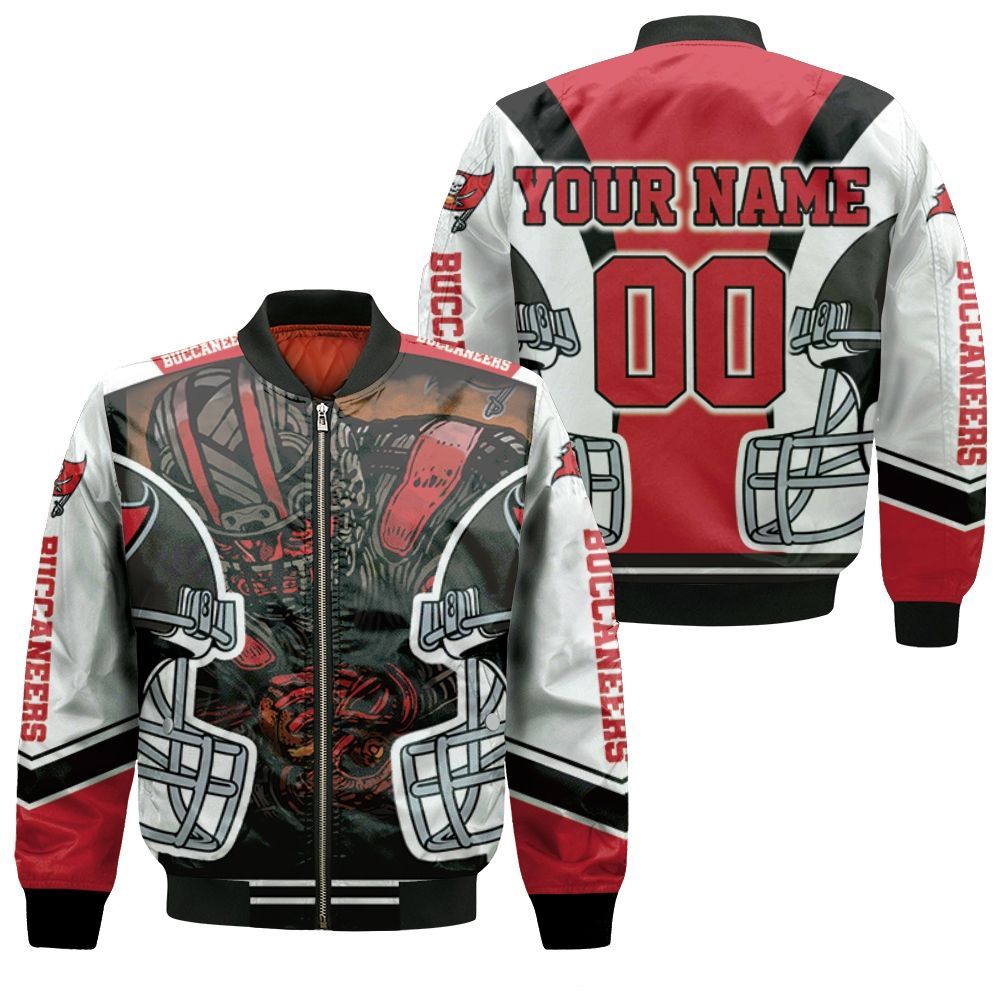 Tampa Bay Buccaneers Zombie 2021 Nfl Champions Personalized Bomber Jacket