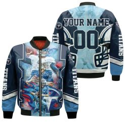 Tennessee Titans Super Bowl 2021 Afc South Champions Personalized Bomber Jacket