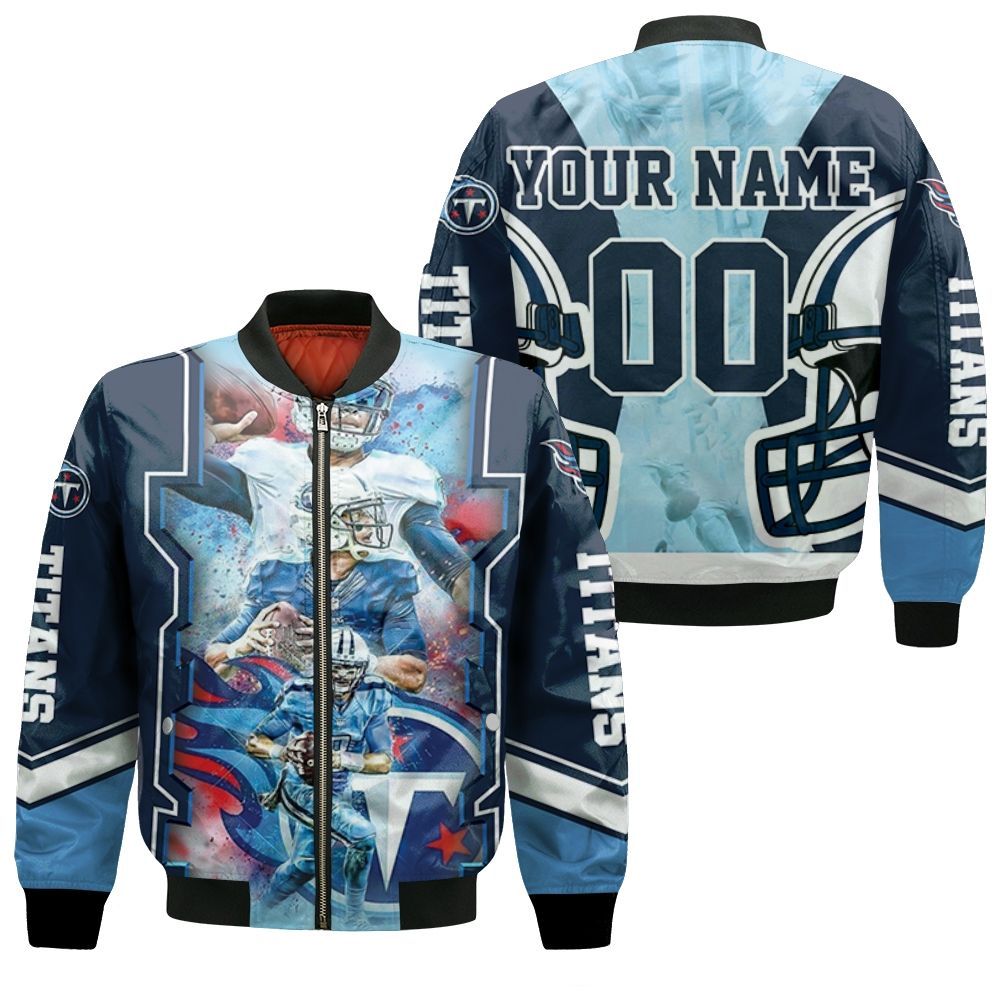 Tennessee Titans Afc South Champions Super Bowl 2021 Playoff Round  Personalized Bomber Jacket – Teepital – Everyday New Aesthetic Designs