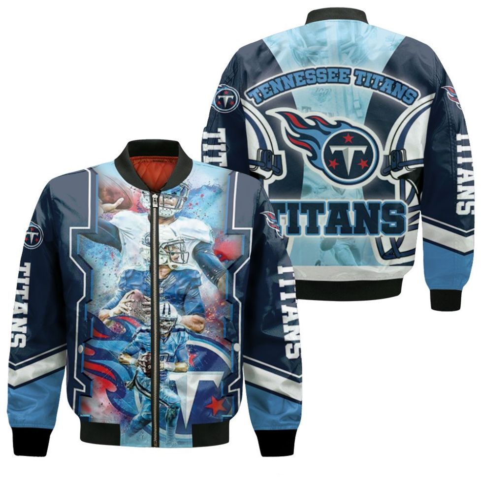 Tennessee Titans Super Bowl 2021 Afc South Division Champions Bomber Jacket