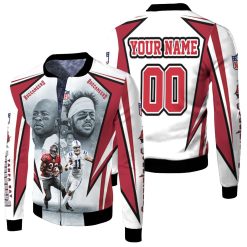 The Pittmans Michael Pittman Jr 11 Tampa Bay Buccaneers Michael Pittman Sr 32 3d Personalized Fleece Bomber Jacket