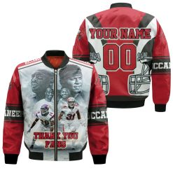 The Winfields Tampa Bay Buccaneers Antoine Winfield Jr 31 And Minnesota Vikings Antoine Winfield Sr 26 For Fans Personalized Bomber Jacket