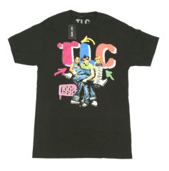 Tlc Group 1992 Black Vintage Retro Hip Hop T-Shirt