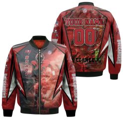 Tom Brady 12 Tampa Bay Buccaneers Flag Nfc South Champions Super Bowl 2021 Personalized Bomber Jacket