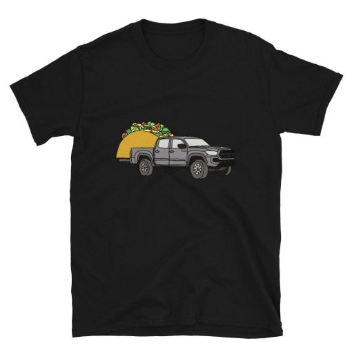 Toyota Tacoma Truck With Taco Overlanding Unisex T-Shirt