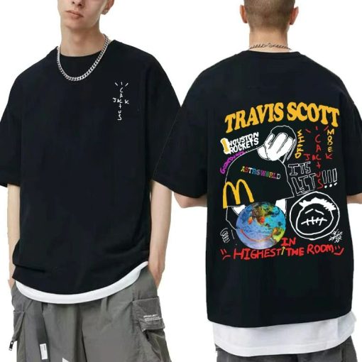 Travis Scott Rapper Tshirt Cactus Jack