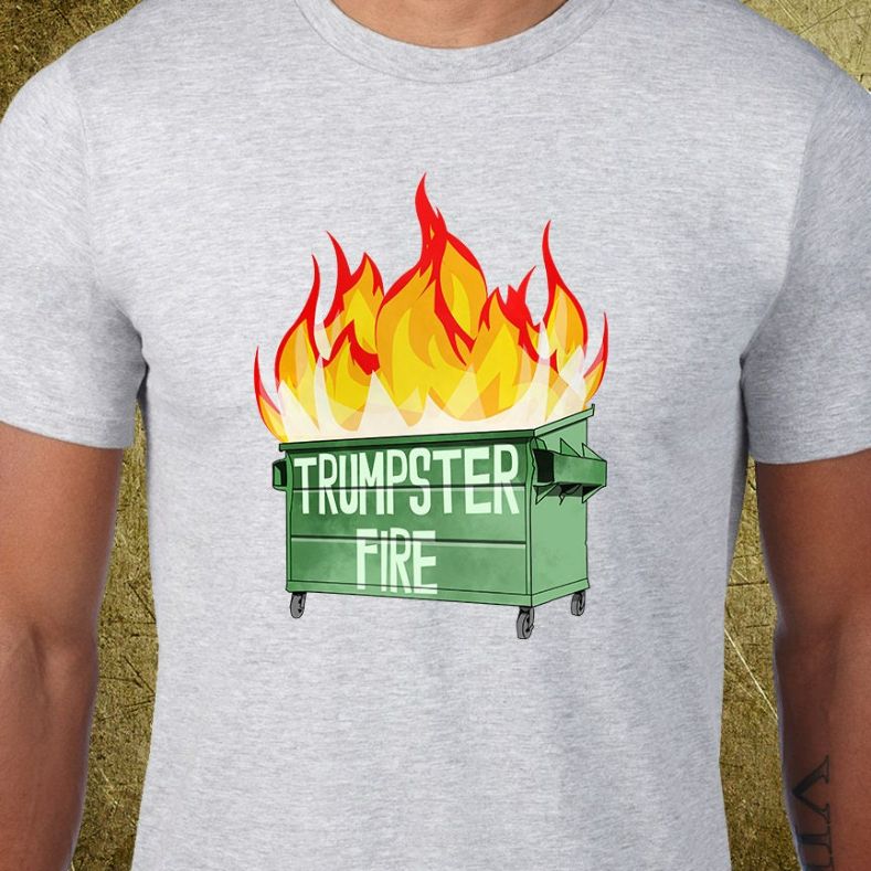 Trumpster Dumpster Fire Unisex T-Shirt