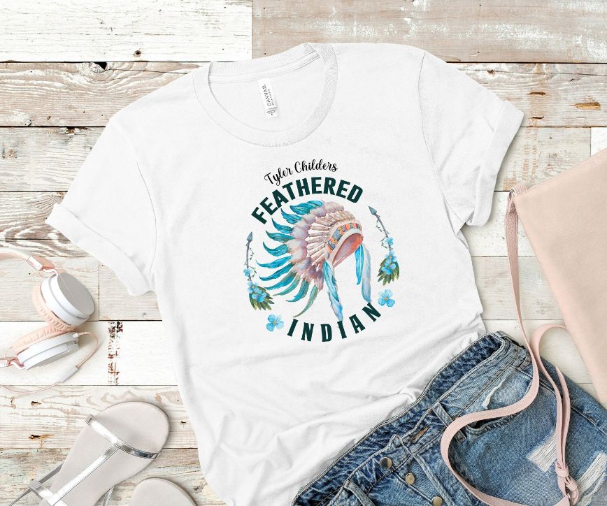Tyler Childers Feathered Indian Unisex T-Shirt
