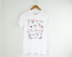 Valentine Doodles Little Things Vday T-Shirt