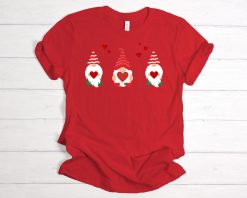 Valentine Gnomes With Heart T-Shirt