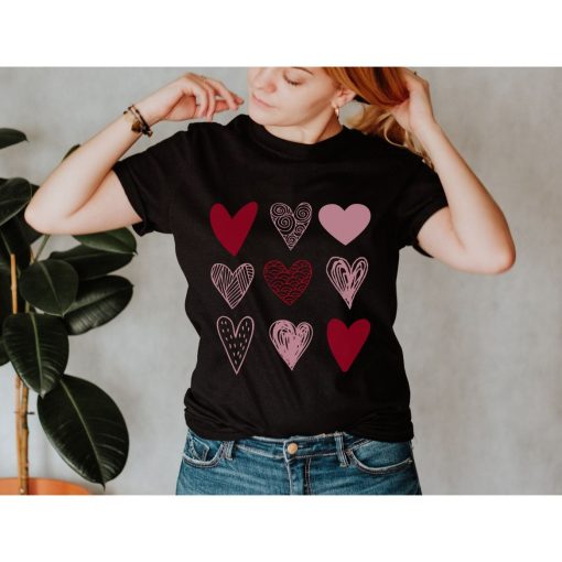 Valentines Day Heart Cute Unisex T-Shirt