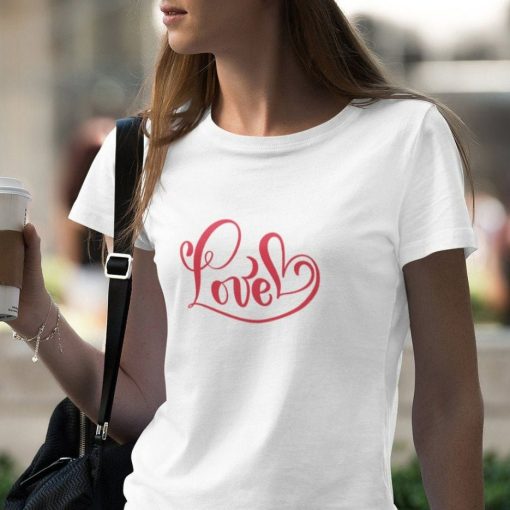 Valentines Day Heart Love Tee Shirt