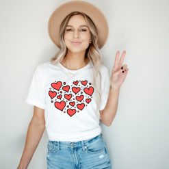 Valentines Day Hearts Unisex T-Shirt