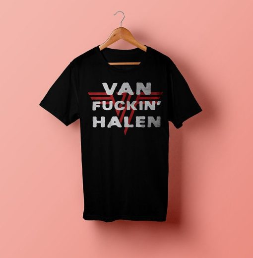 Van Fuckin Halen Logo Tee Shirt