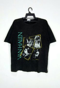 Vintage Hard Rock Band VAN HALEN World Tour 1988 T-Shirt