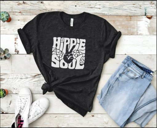 Vintage Hippie Soul Graphic Groovy Retro Unisex T-Shirt
