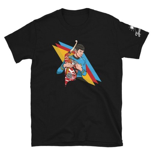 Vulcan Lute – Star Trek Eddie Van Halen Mashup T-Shirt