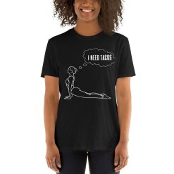 Yoga Funny Tacos Unisex T-Shirt