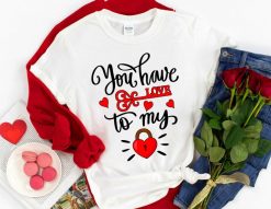 You Have The Key To My Heart Love Story T-Shirt