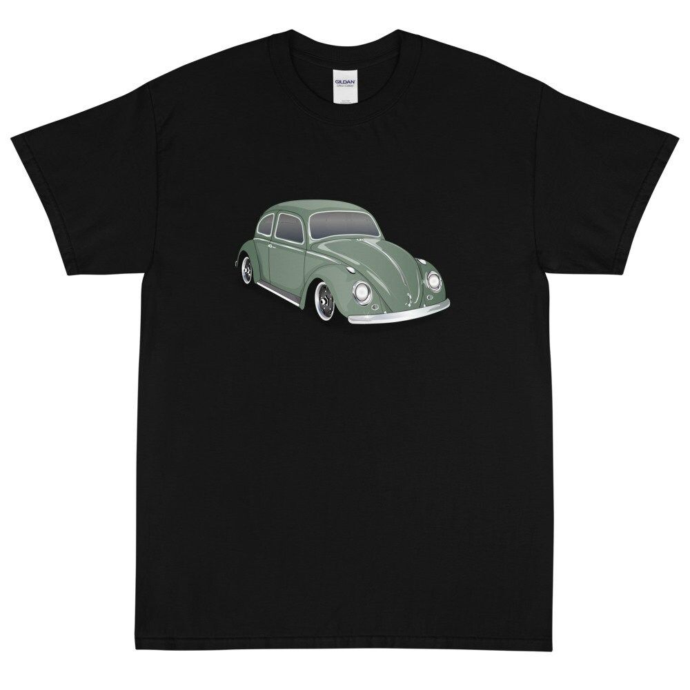 1959 Green Volkswagen Beetle VW Bug Printed T-Shirt