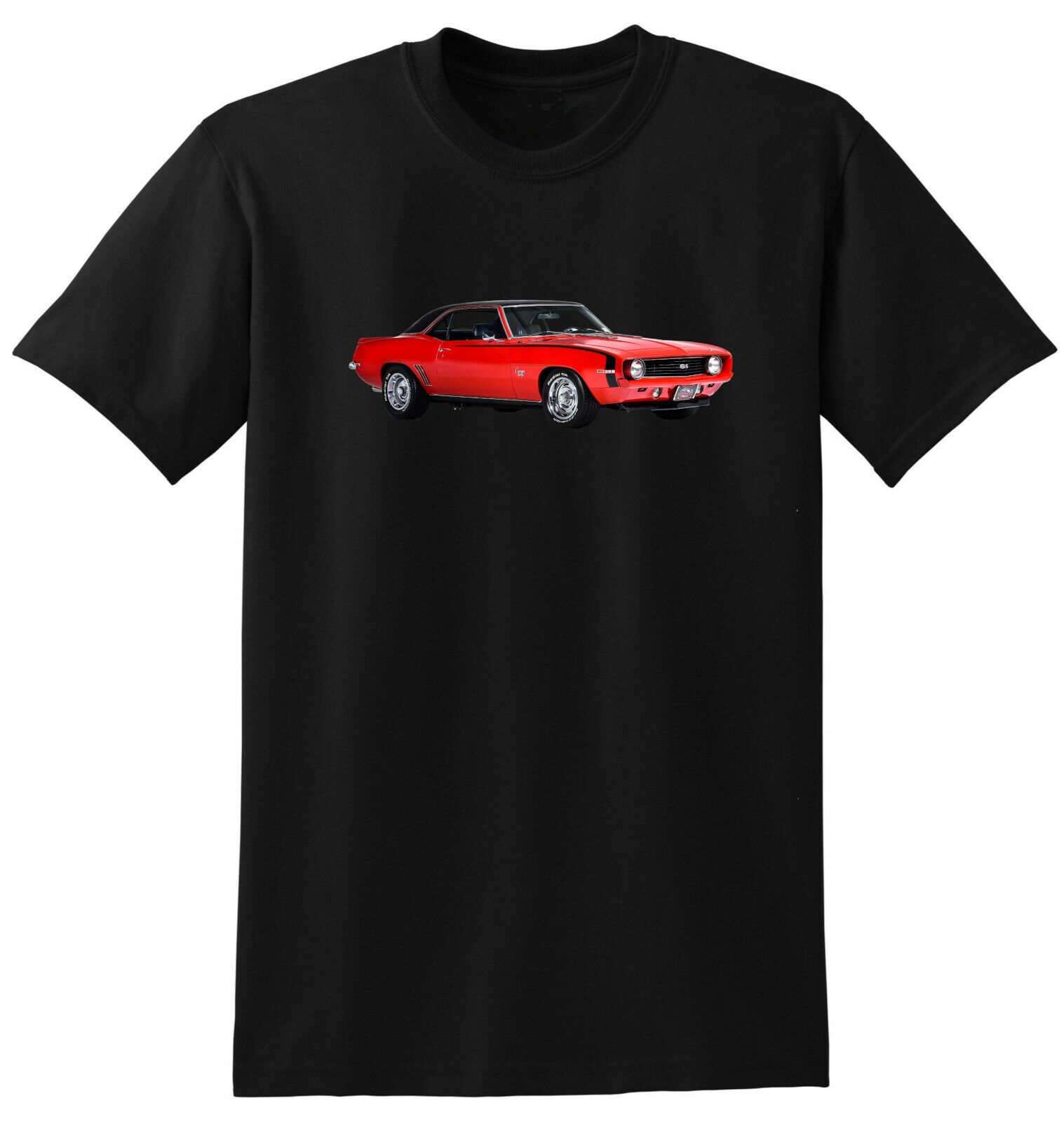 1969 Chevrolet Camaro Ss Red T-Shirt – Teepital – Everyday New ...