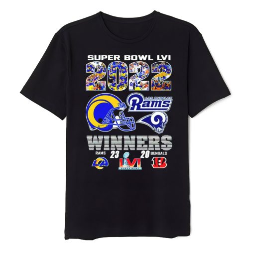 2022 Super Bowl Winer Rams Detroit T-Shirt