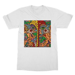 80s Graffiti Art Keith Haring Classic Unisex T-Shirt