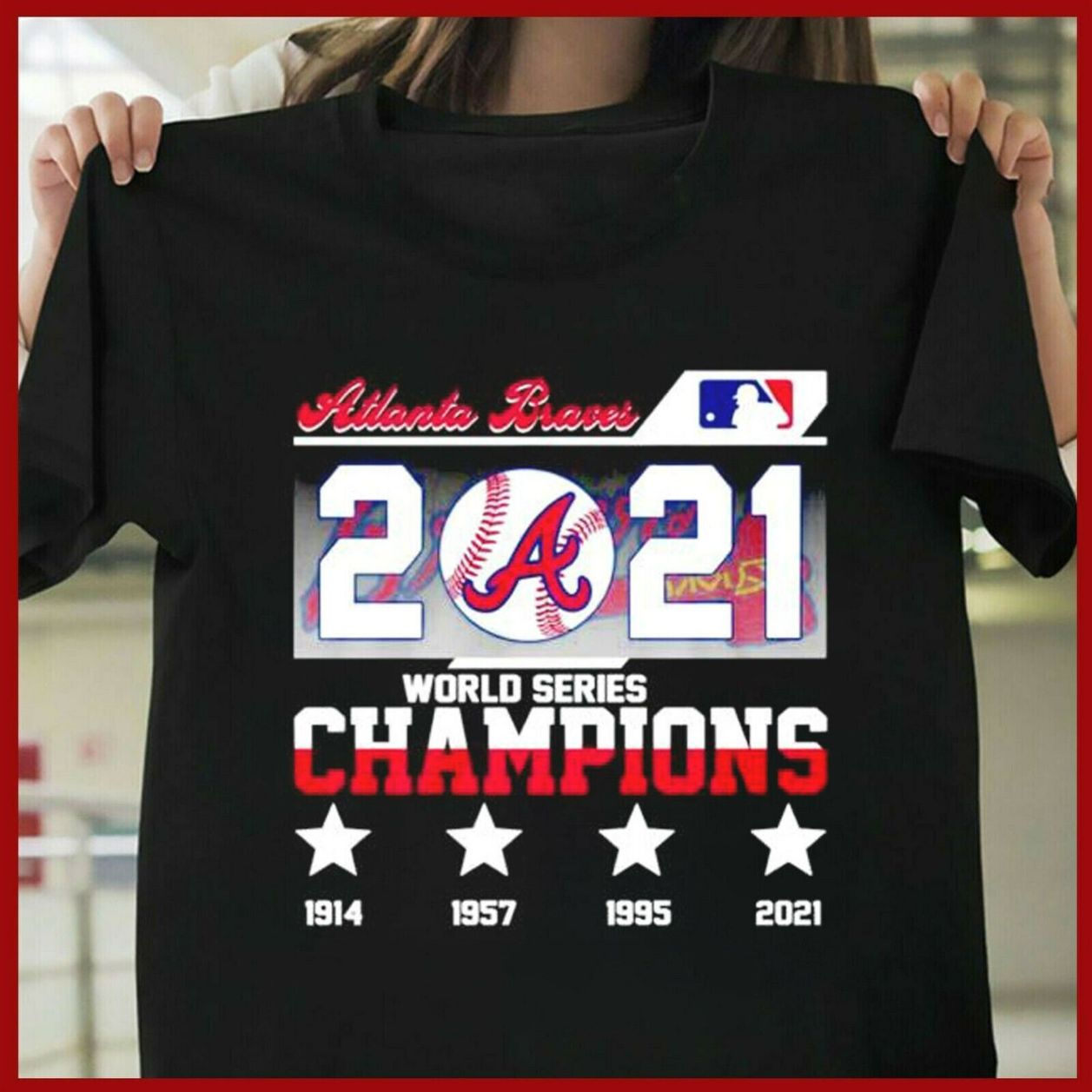 Atlanta Braves 2021 World Series Champs Baseball Unisex T-Shirt