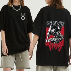 Berserk Guts Double-sided Print T-Shirt