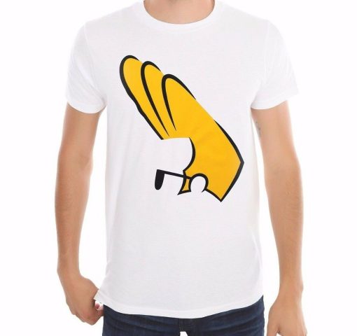 Cartoon Network Johnny Bravo Hair Outline T-Shirt