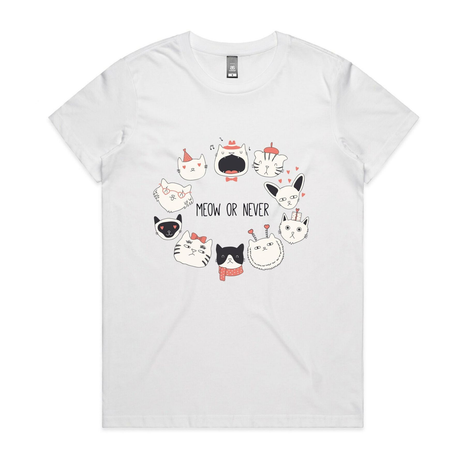 Cat Meow Or Never T-Shirt