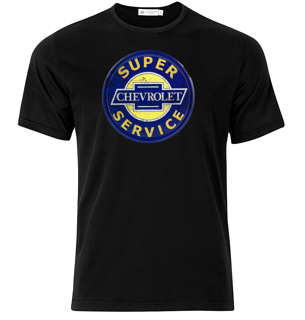 Chevrolet Super Service Graphic Cotton T-Shirt