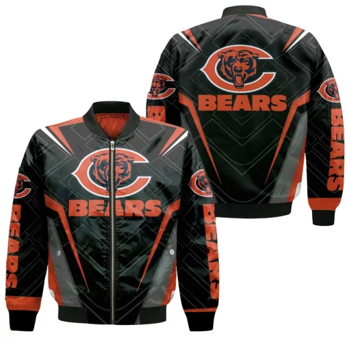 Chicago Bears Logo Legging For Fan 3d T Shirt Hoodie Sweater Bomber Jacket