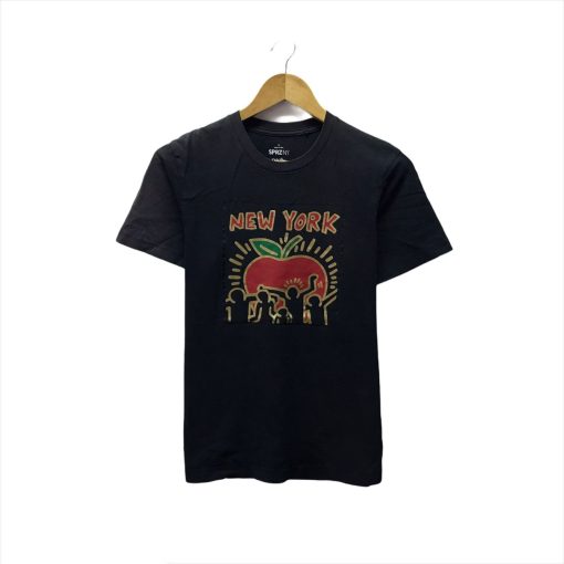 Crewneck Biglogo Spellout NYC Keith Haring Shirt