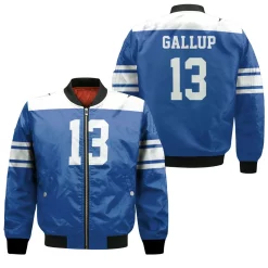 Dallas Cowboys Michael Gallup #13 Nfl American Football Dak Royal Rivalry Throwback 3d Designed Allover Gift For Cowboys Fans Bomber Jacket