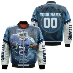 Derrick Henry 22 Tennessee Titans Super Bowl 2021 Afc South Division Personalized Bomber Jacket