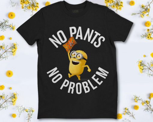 Despicable Me Minions No Pants No Problem Graphic T-Shirt