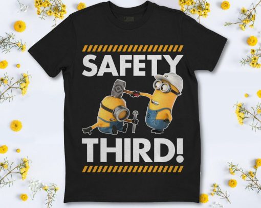 Despicable Me Minions Safety Third Graphic T-Shirt