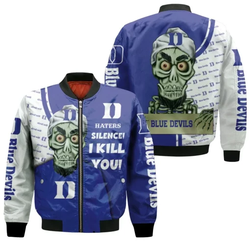 Done Duke Blue Devils Haters Silence The Dead Terrorist 3d T Shirt Hoodie Jersey Bomber Jacket