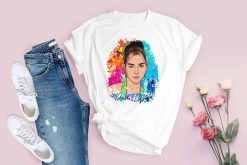 Dua Lipa Watercolor Shirt