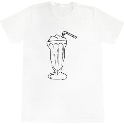 Fancy Milkshake Mens  Womens Cotton T-Shirt