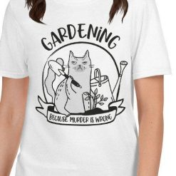 Funny Gardening Grumpy Cat Shirt
