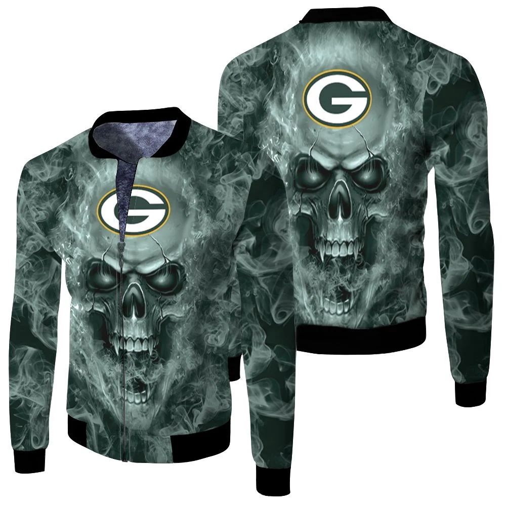 Green Bay Packers Nfl Bomber 3d Jersey Fleece Hoodie – Teepital – Everyday  New Aesthetic Designs