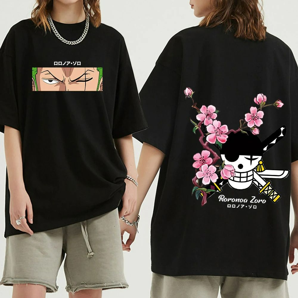 Japanese Anime One Piece Roronoa Zoro T-Shirt