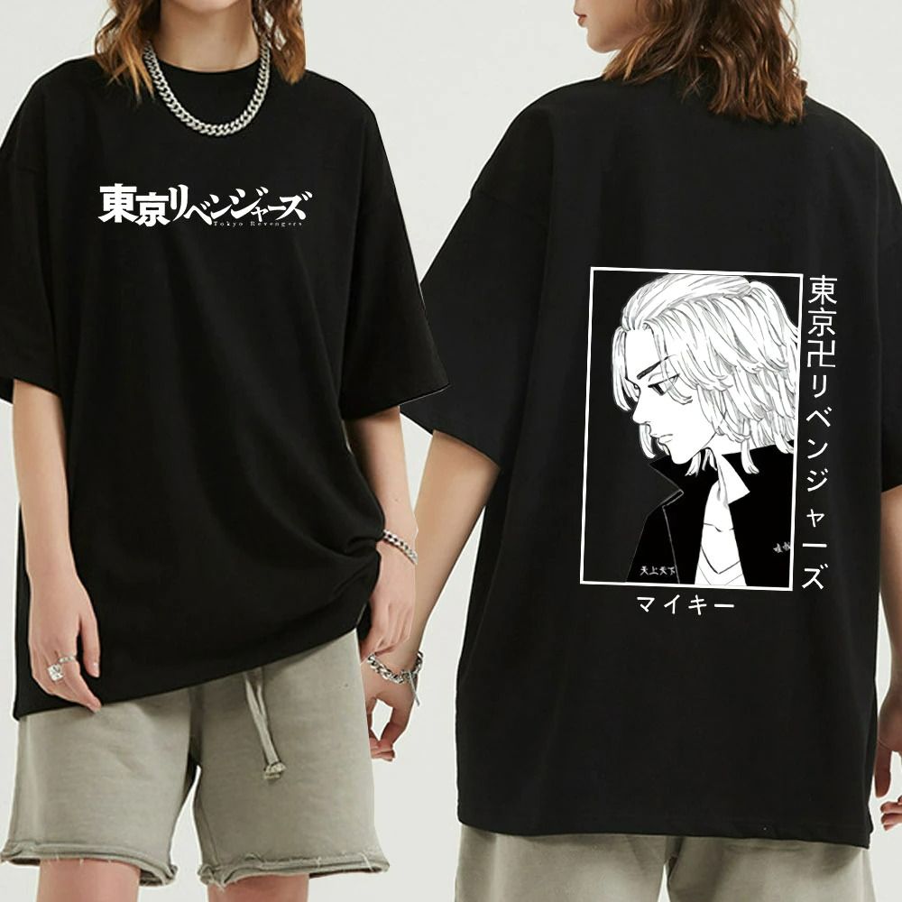 Anime Tokyo Revengers Aesthetic T-Shirt Manjiro Sano Mikey Print