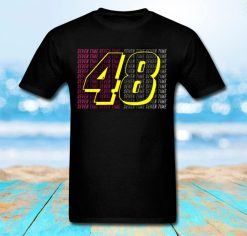 Jimmie Johnson NASCAR Seven 7 Champion Ally Racing T-Shirt