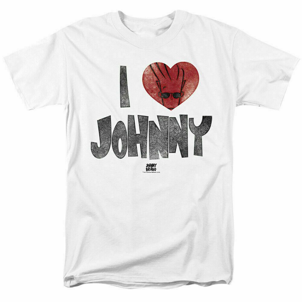 Johnny Bravo I Heart Johnny T-Shirt