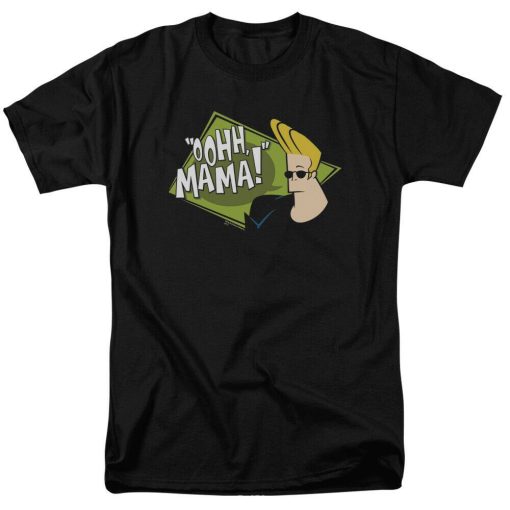 Johnny Bravo Oohh Mama Licensed Adult T-Shirt