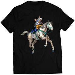 Johnny Joestar With Horse Jojo Bizarre Adventure All-Star Battle Premium Unisex T-shirt