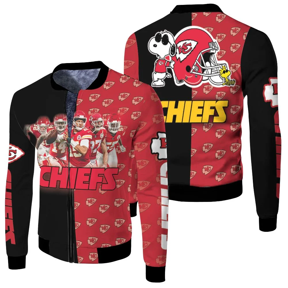 Kansas City Chiefs Thank You Fans 2021 Super Bowl Afc Division Champions  Fleece Bomber Jacket – Teepital – Everyday New Aesthetic Designs